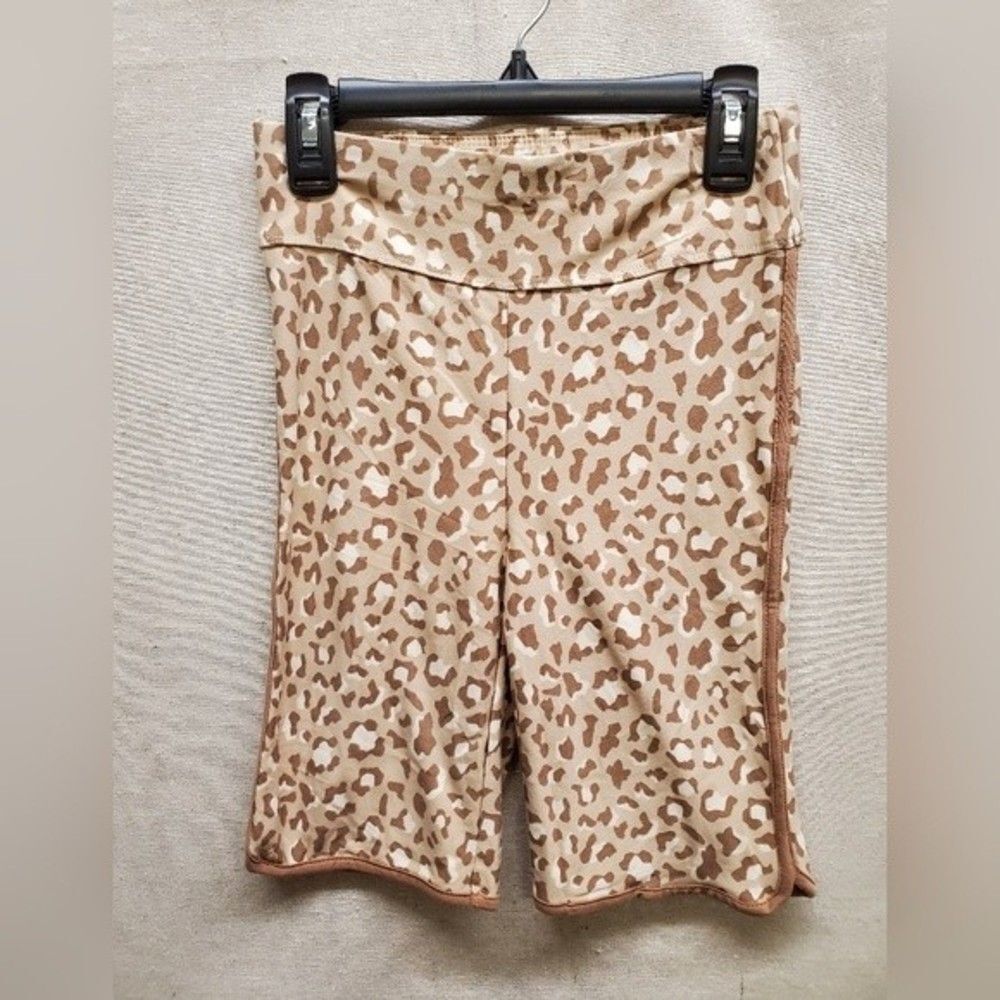 Derek Heart Size Small Cheetah Print Sport Shorts in Size S